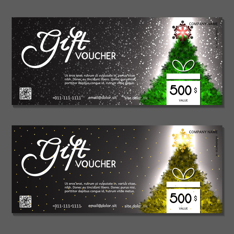 矢量折扣购物礼券