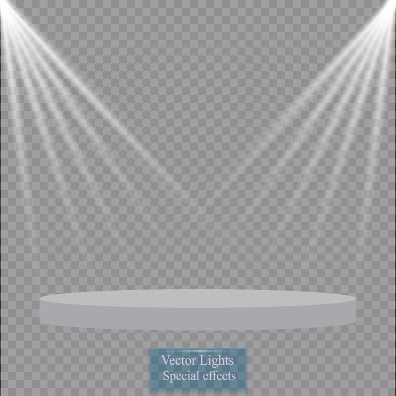 矢量闪烁聚光灯背景