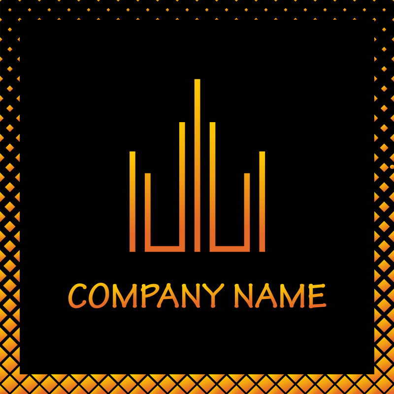 山字形商标矢量