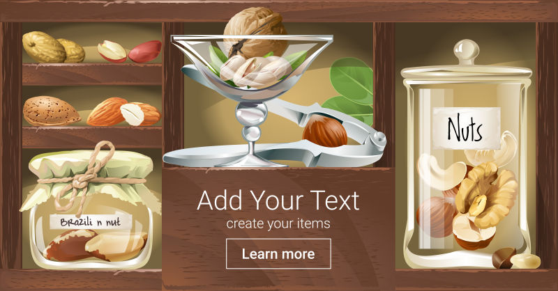 矢量的浆果食物插图