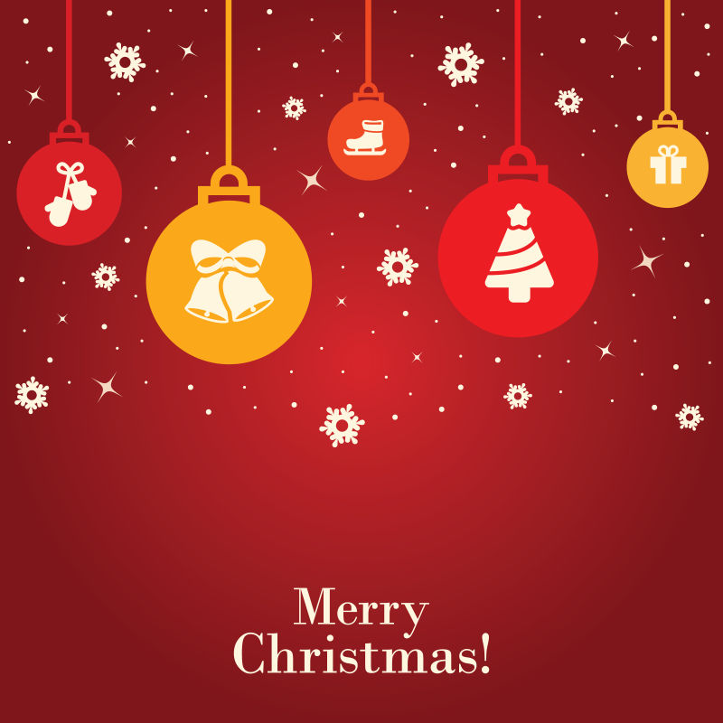 矢量圣诞装饰设计