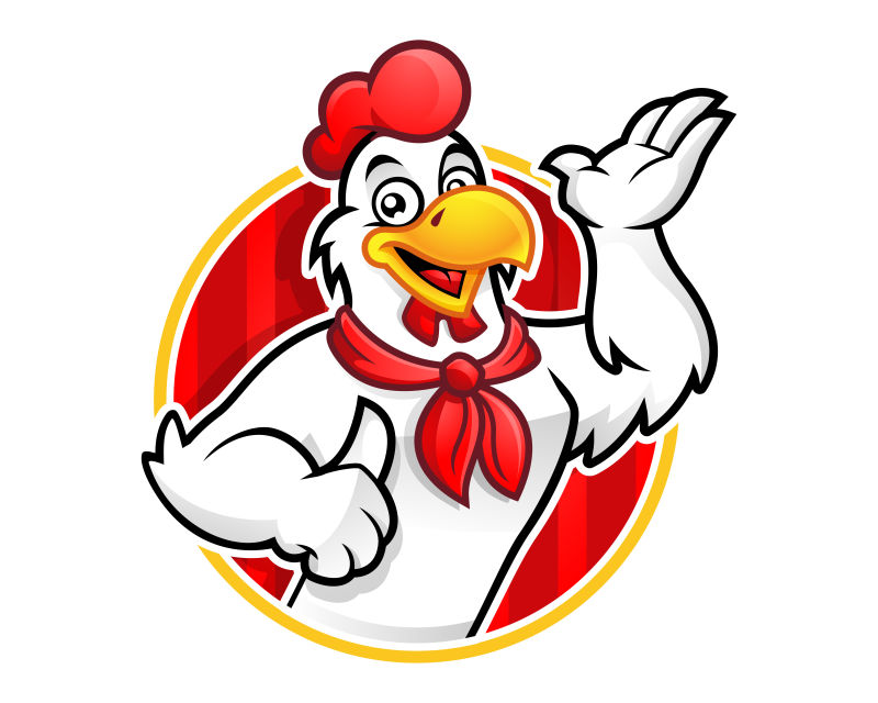 鸡logo可爱 图案图片