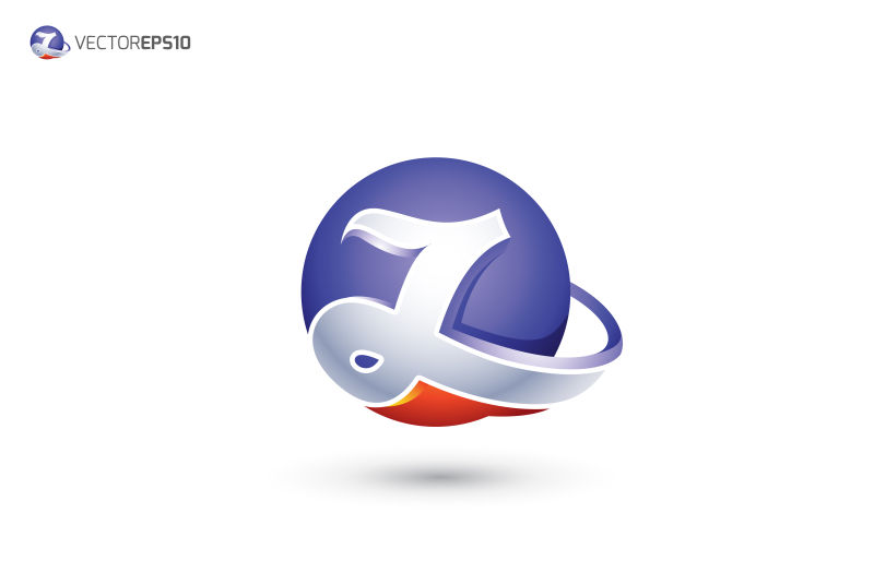 矢量创意图标L设计字母logo