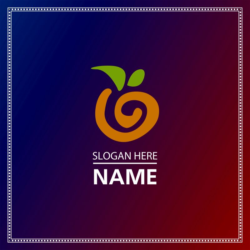 矢量主题餐厅的标志