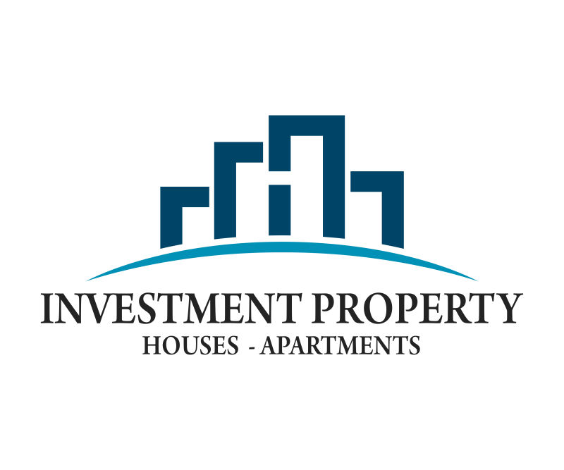 矢量蓝色创意建筑logo设计