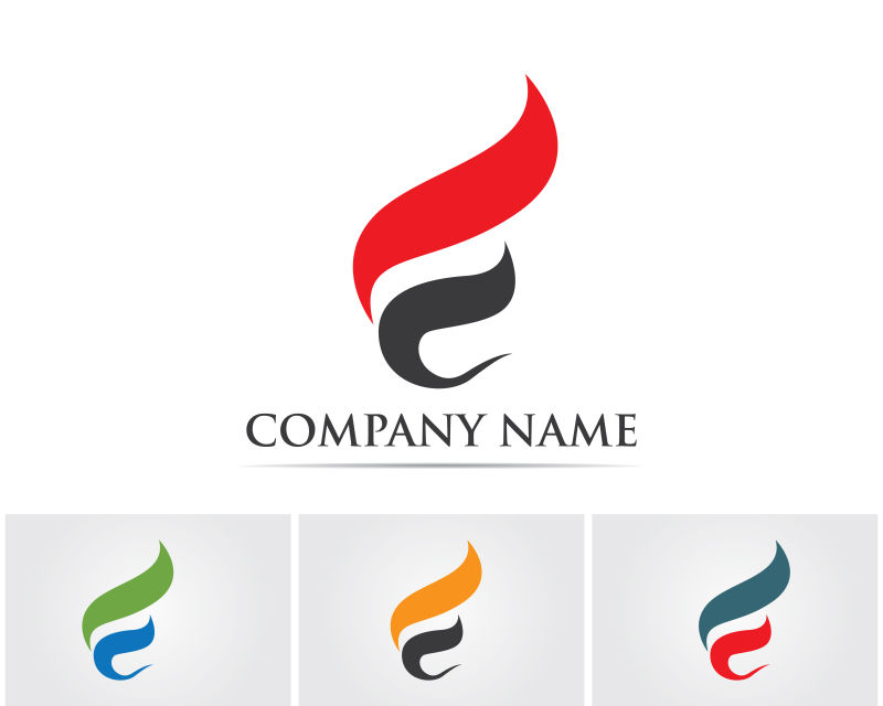 矢量logo设计弯曲