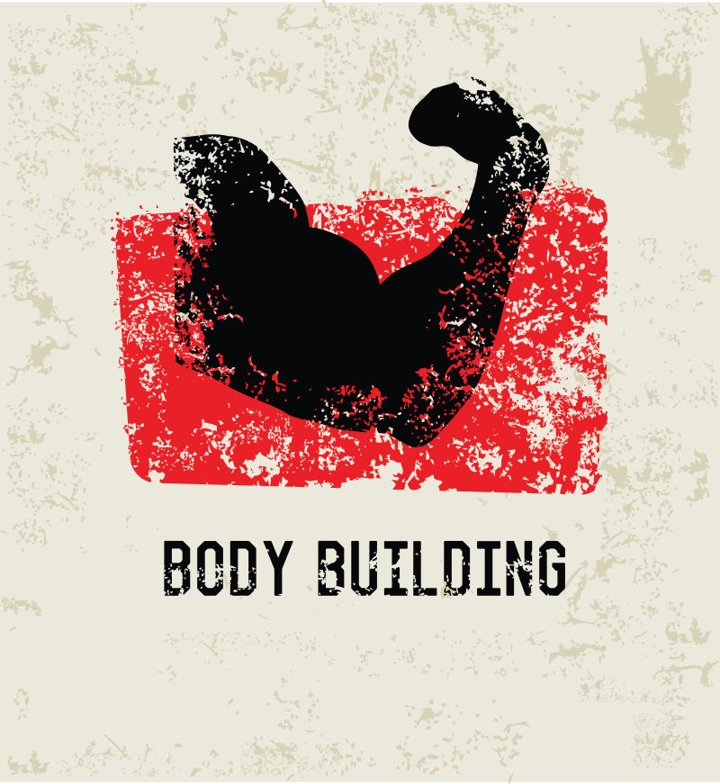 矢量的创意健身标志设计