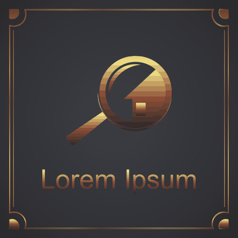 监管房屋局商标矢量