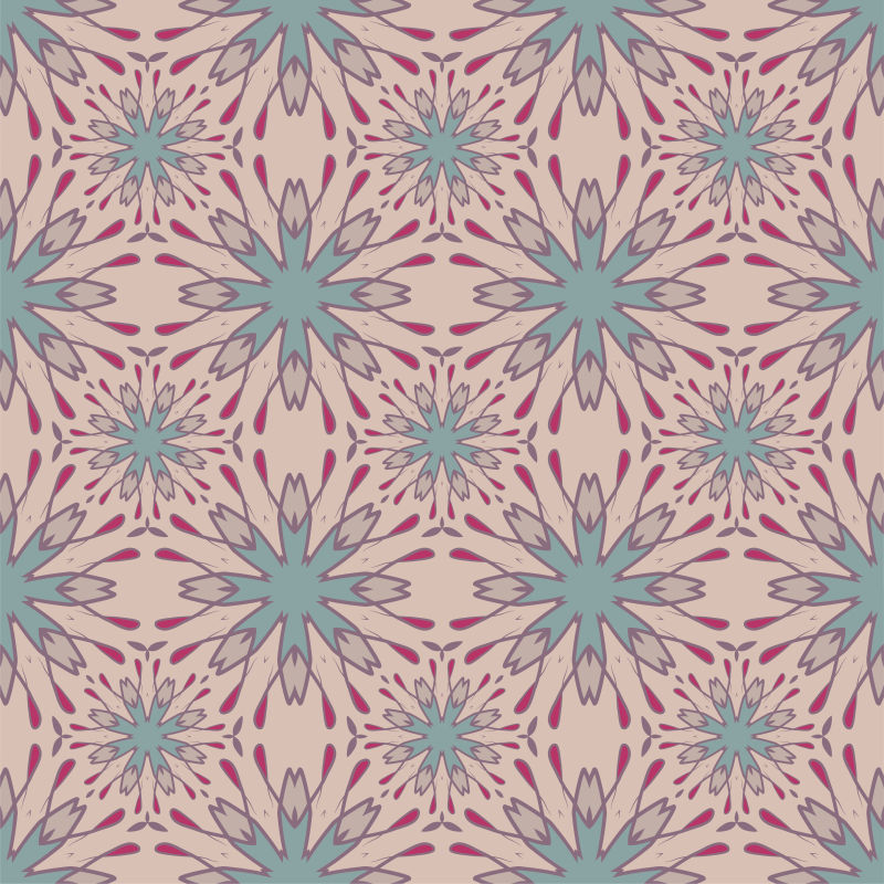 花卉图案矢量设计