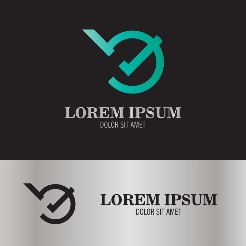 矢量的创意企业logo标志设计