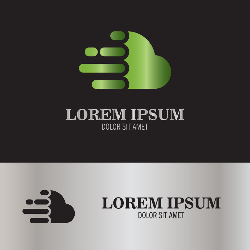 创意矢量现代企业标志设计