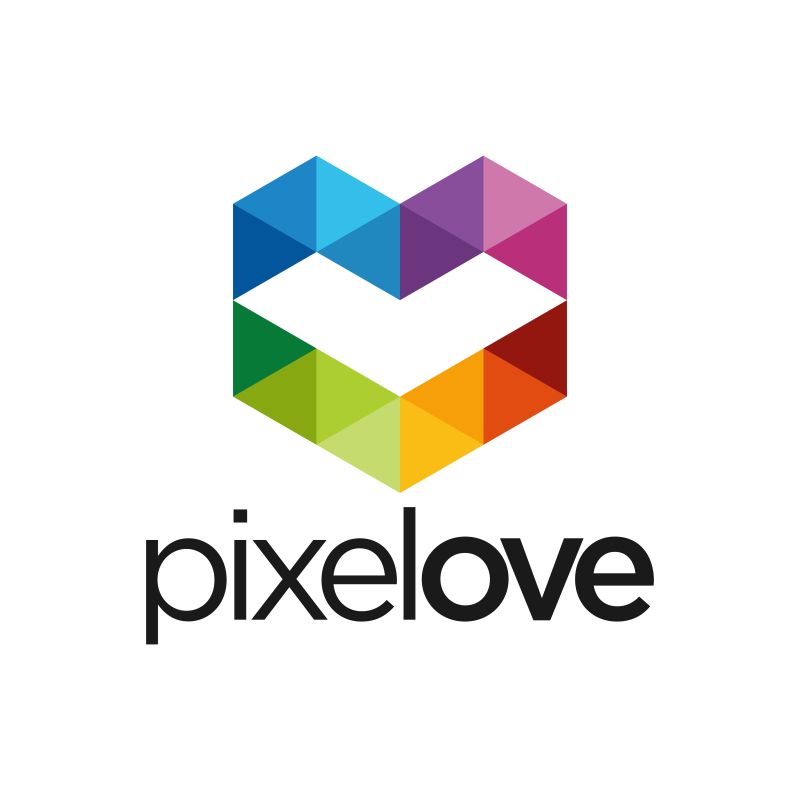 创意彩色盾牌logo设计矢量