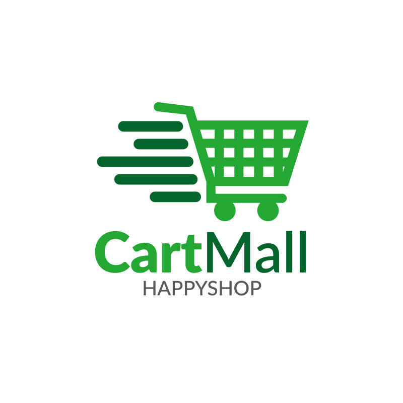 网上商场logo矢量图