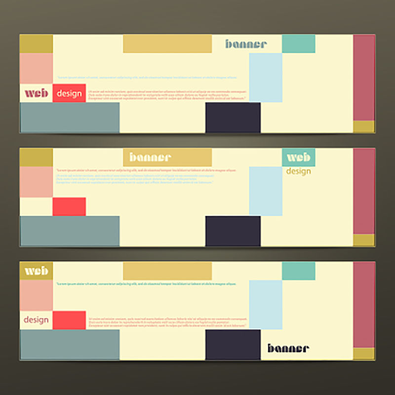 网页设计矢量图