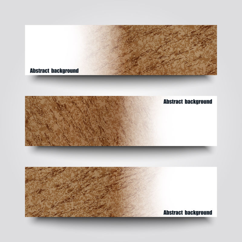 抽象大理石纹理横幅矢量图