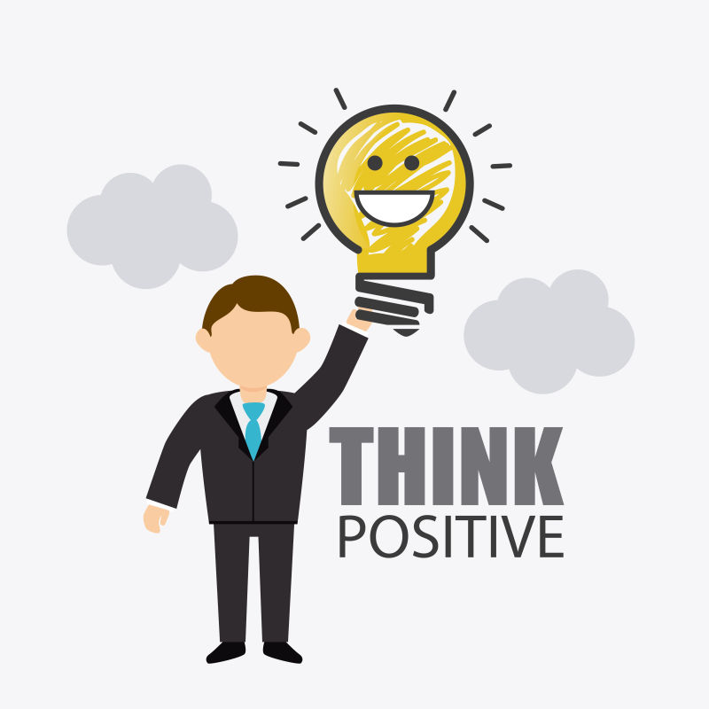 不同想法的创意概念矢量图