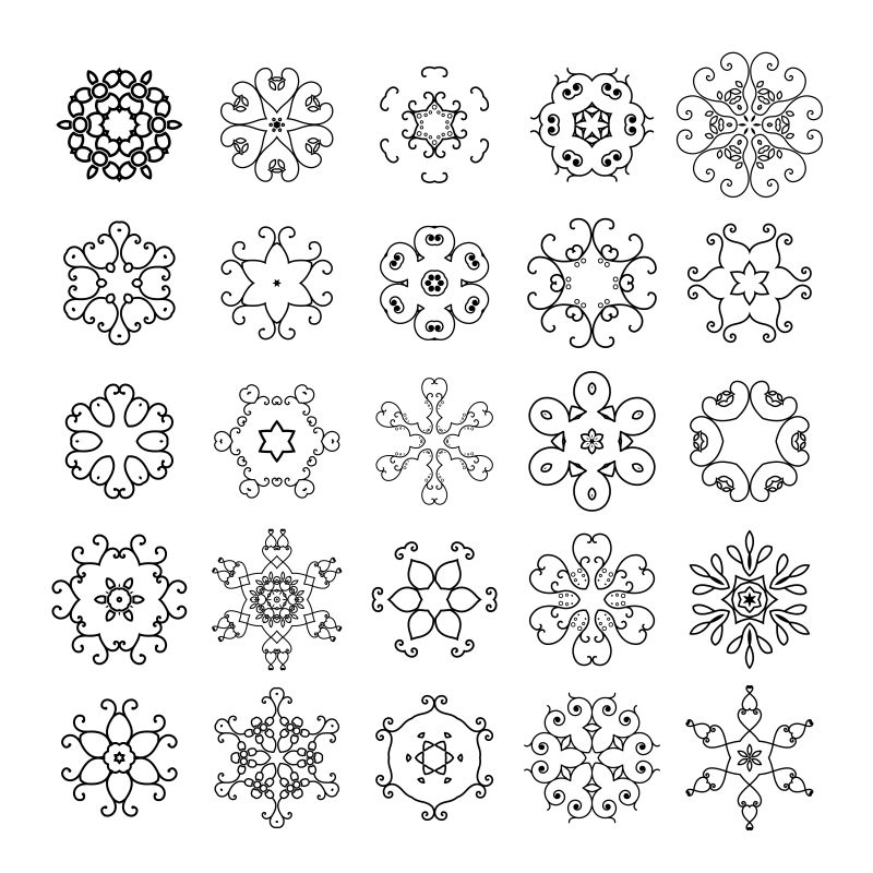 简易几何符号矢量