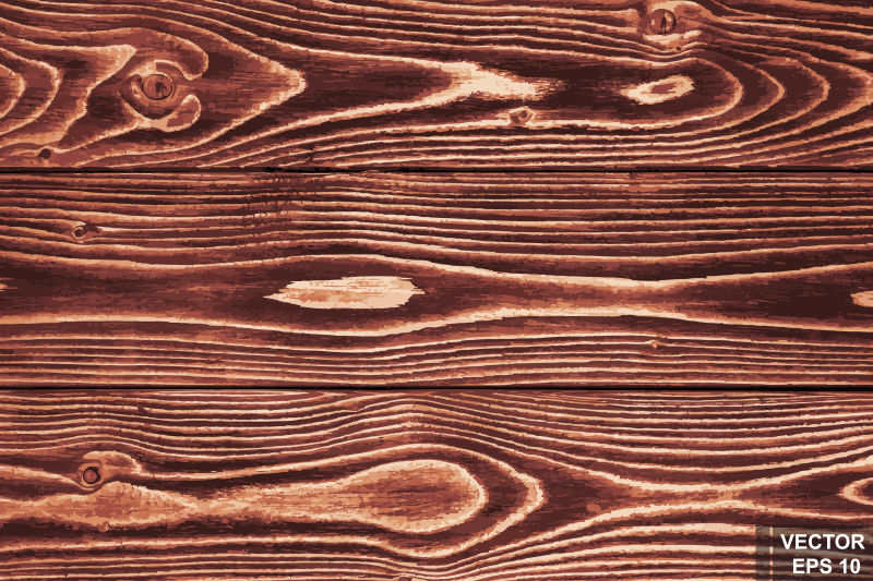 抽象矢量木材纹理背景