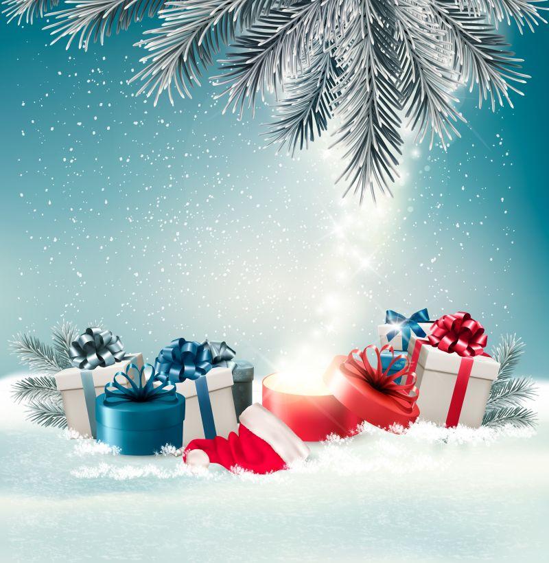 矢量圣诞礼品
