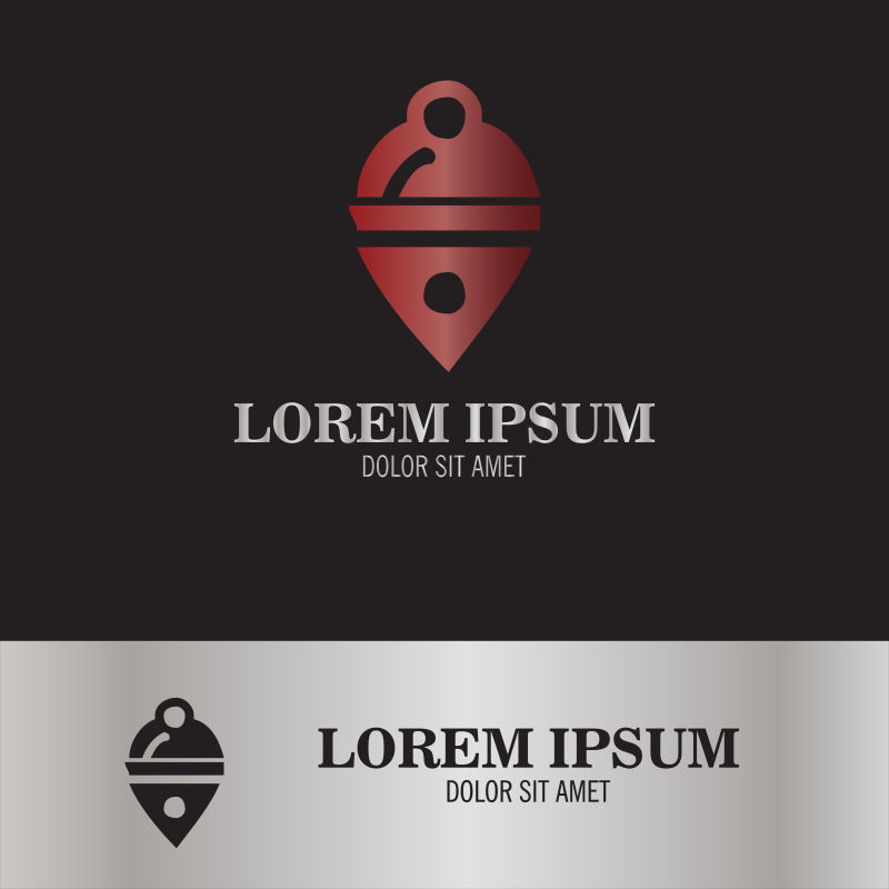 创意矢量媒体公司logo设计图