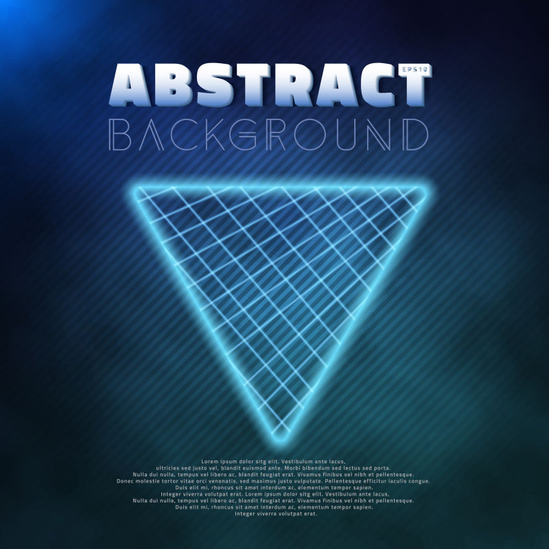 未来音乐矢量海报