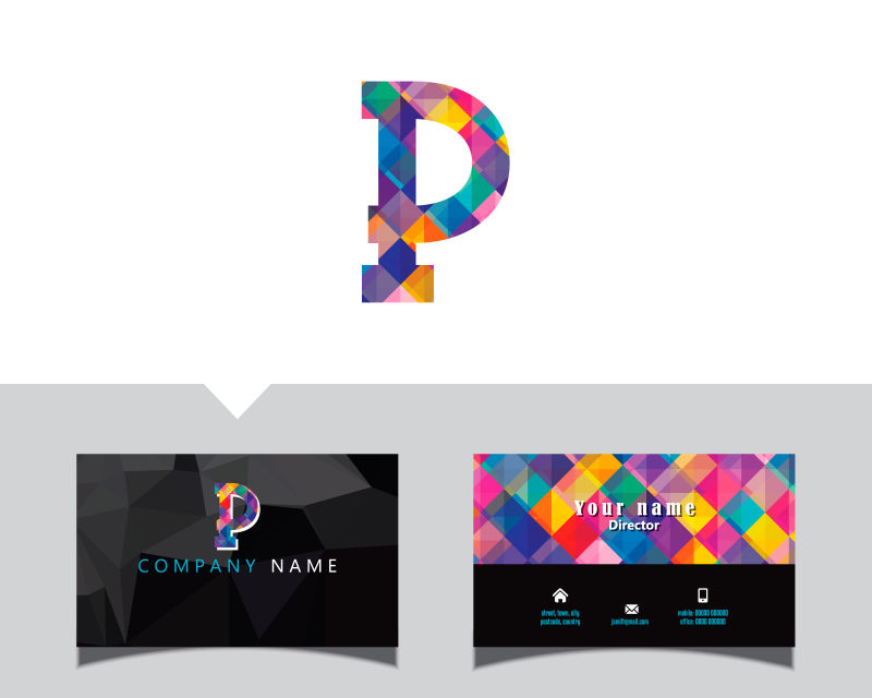 矢量彩色电脑壁纸