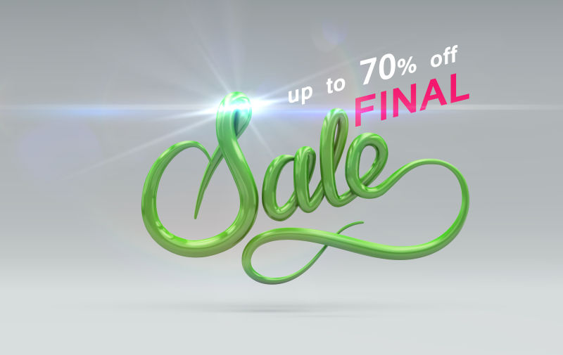 70%销售标志logo矢量