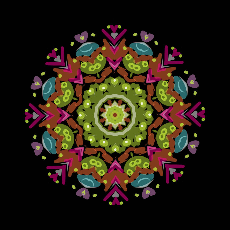 风格花纹矢量设计