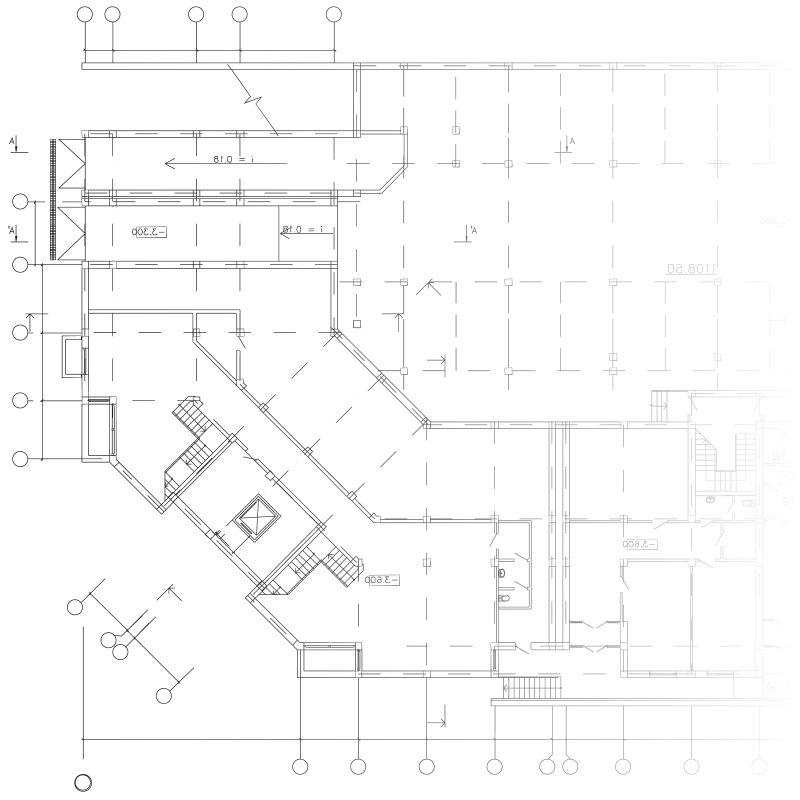建筑设计蓝图矢量