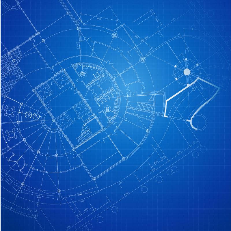 建筑图纸的矢量设计