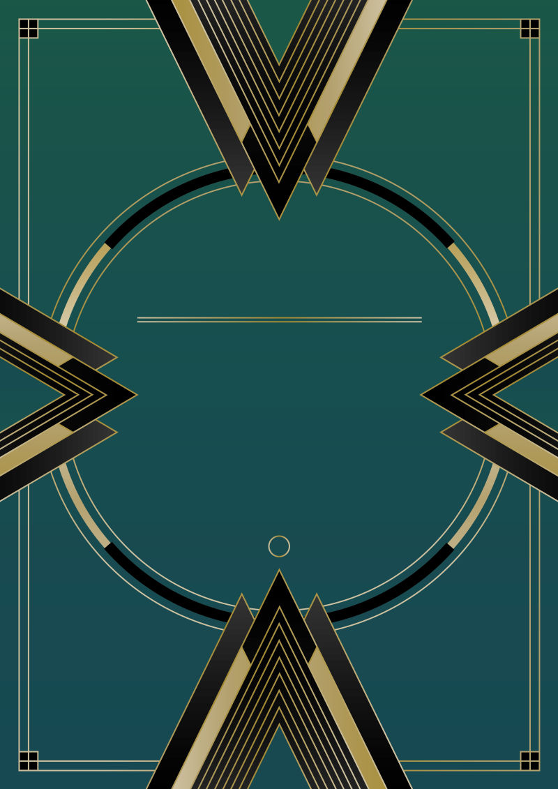 装饰背景框架设计矢量图