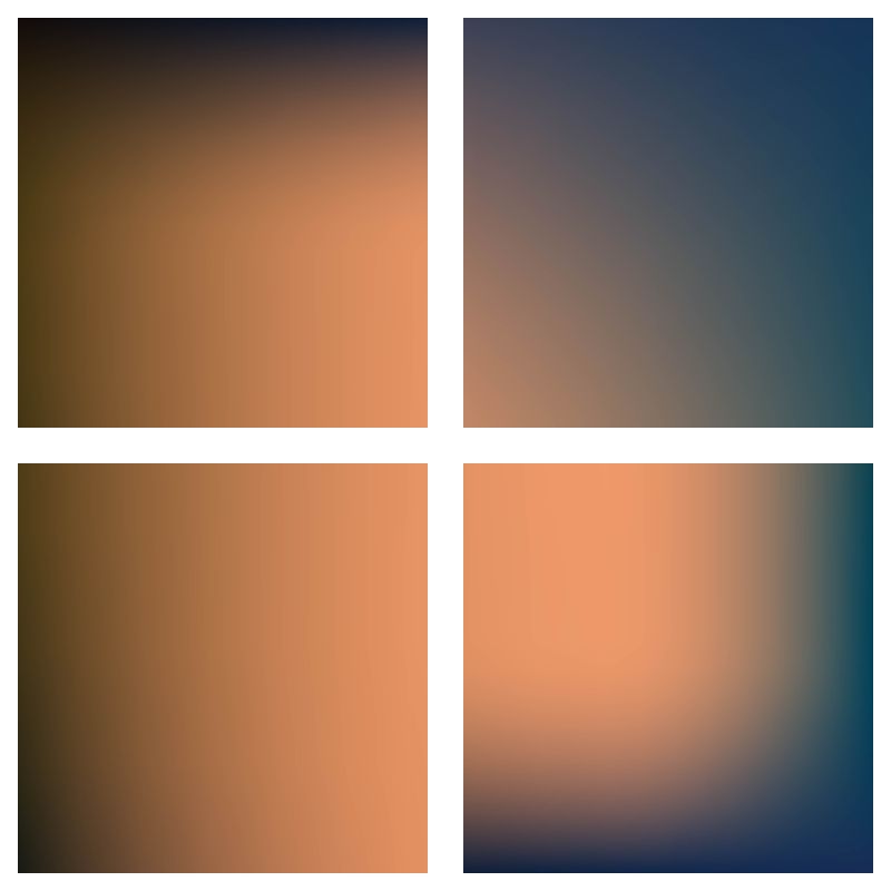 暖黄色模糊的矢量背景