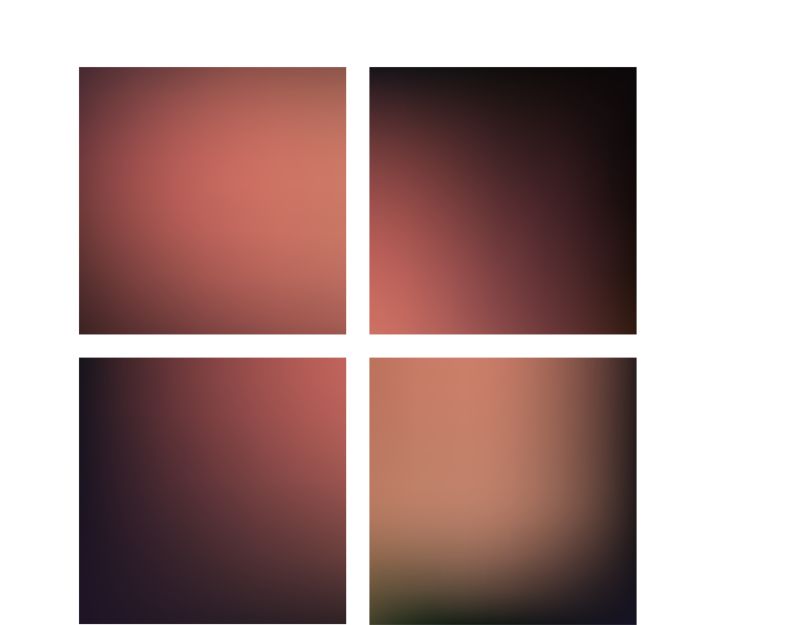 柔和模糊矢量背景