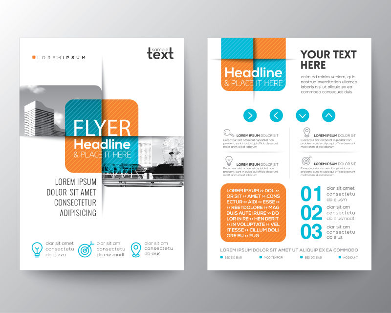 创意封面设计背景矢量