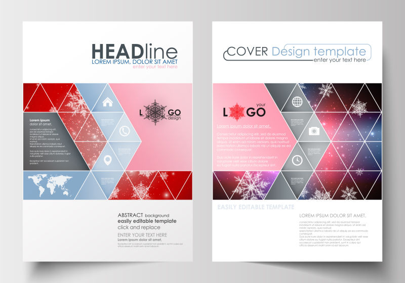 世界地图设计矢量