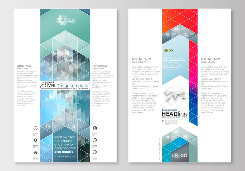 三角几何设计矢量