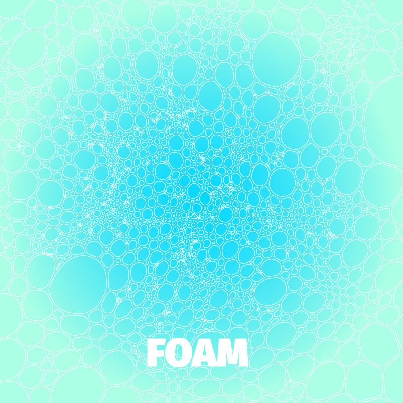 矢量抽象青色细胞元素的的背景