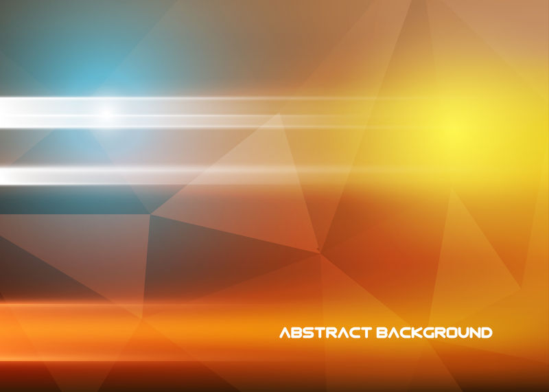 矢量抽象几何形状设计图