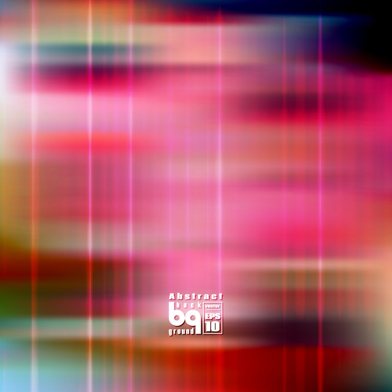 多色渐变的几何彩虹纹理矢量插图