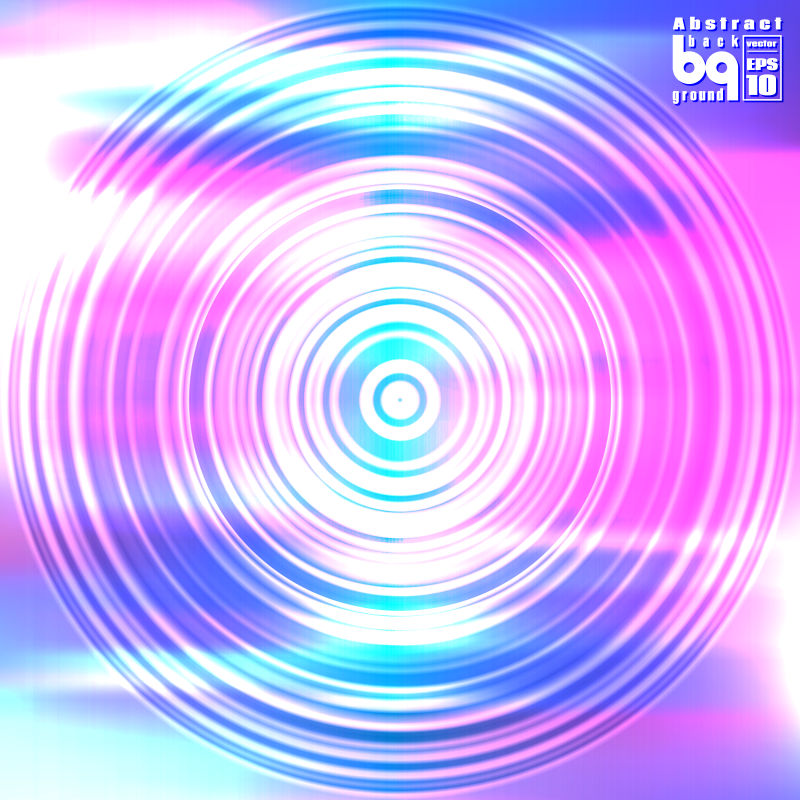 多色梯度抽象设计矢量插图