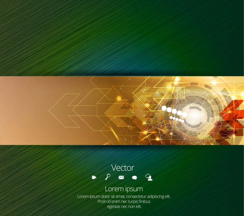 抽象矢量蓝色抽象设计背景