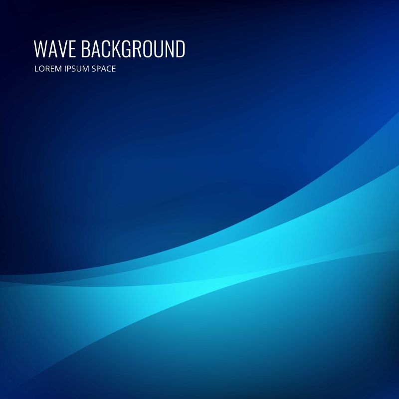 矢量抽象蓝色现代创意背景