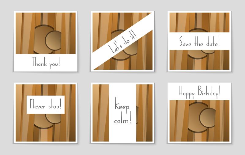 极简抽象网页的矢量图