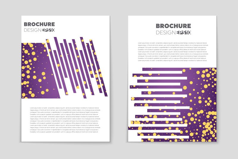 紫色抽象网页内页和移动应用的矢量布局背景