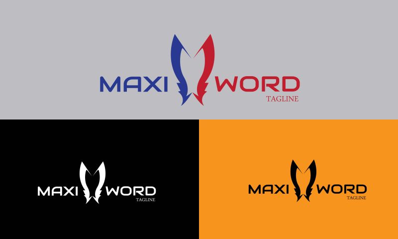 矢量抽象logo设计