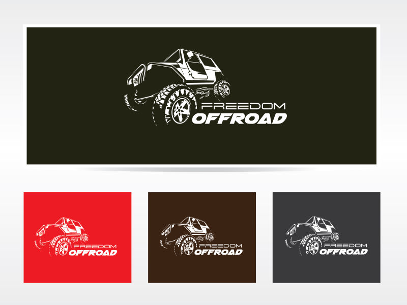 矢量越野车标志