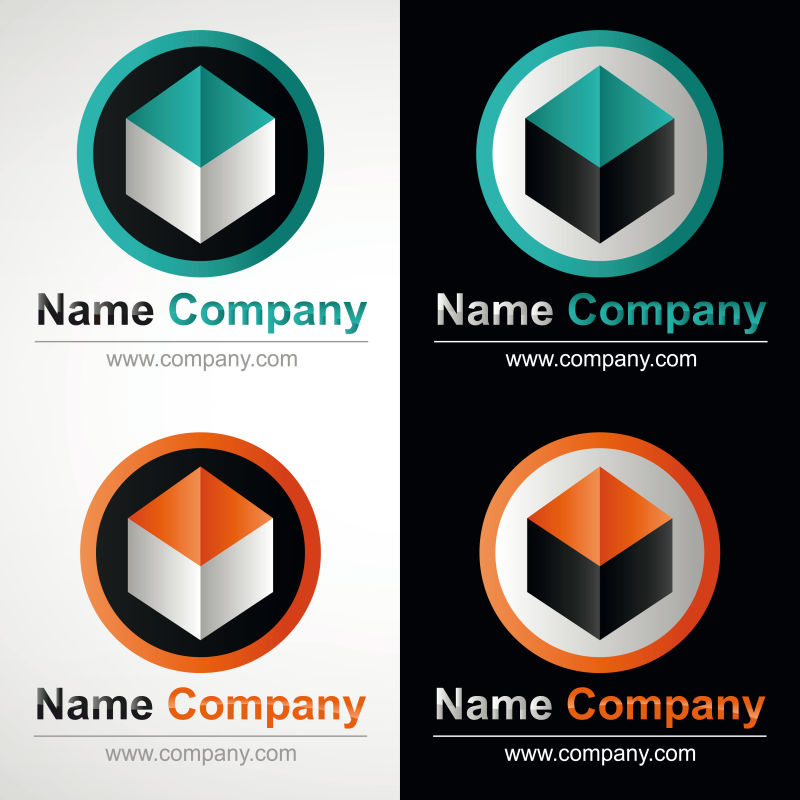 现代抽象设计矢量元素