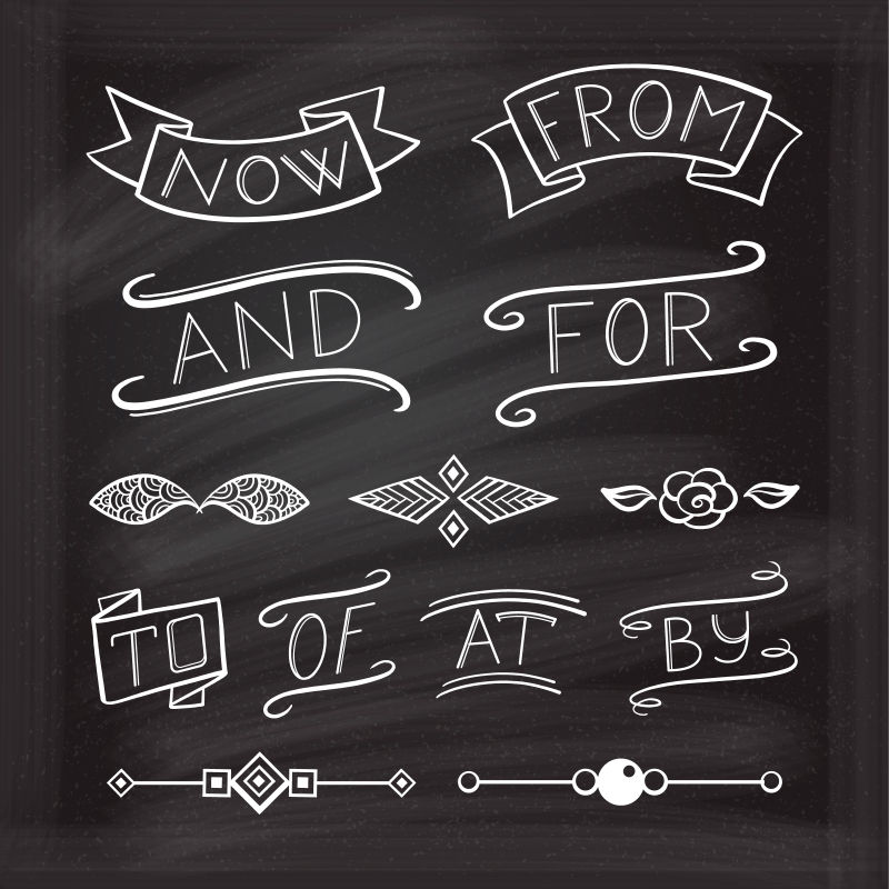 矢量的创意手绘图形