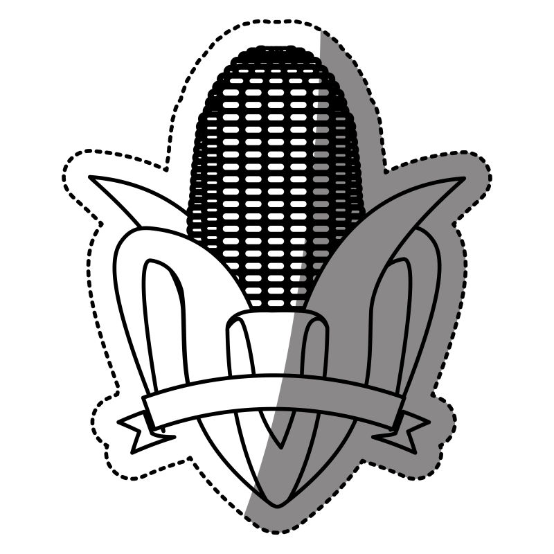 矢量玉米logo设计