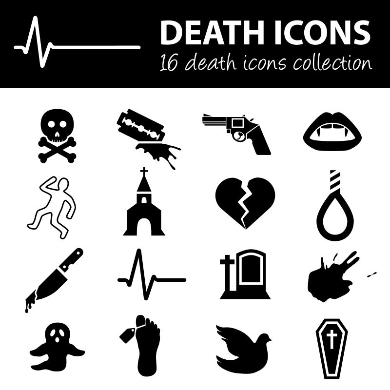 代表死亡的符号图片